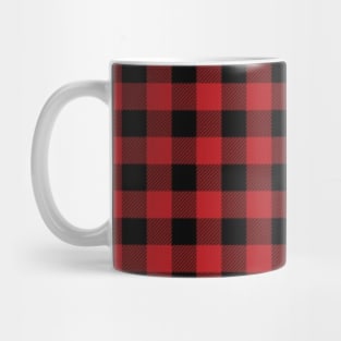 Buffalo Plaid Red Lumberjack Mug